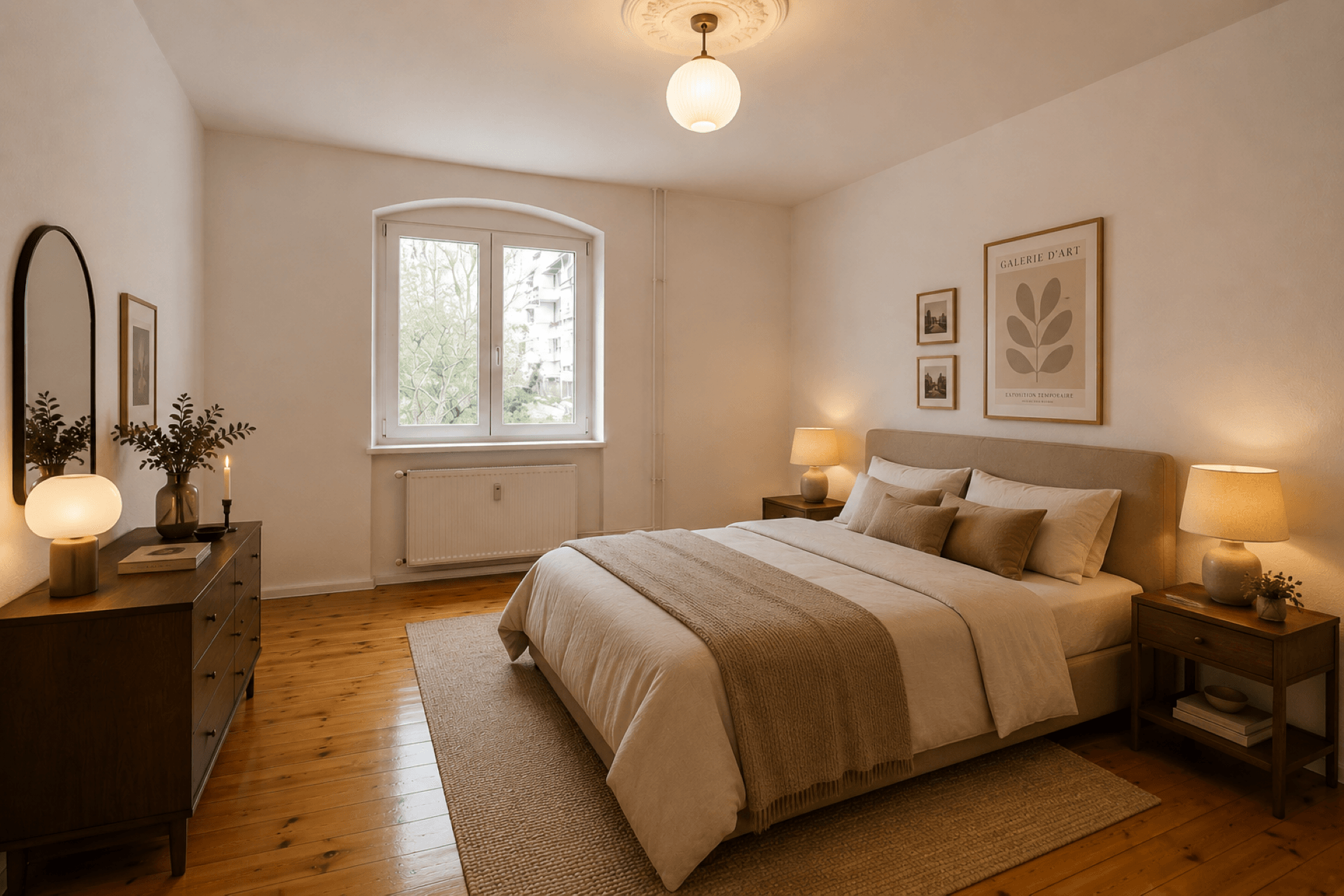 Schlafzimmer (Visualisierung)