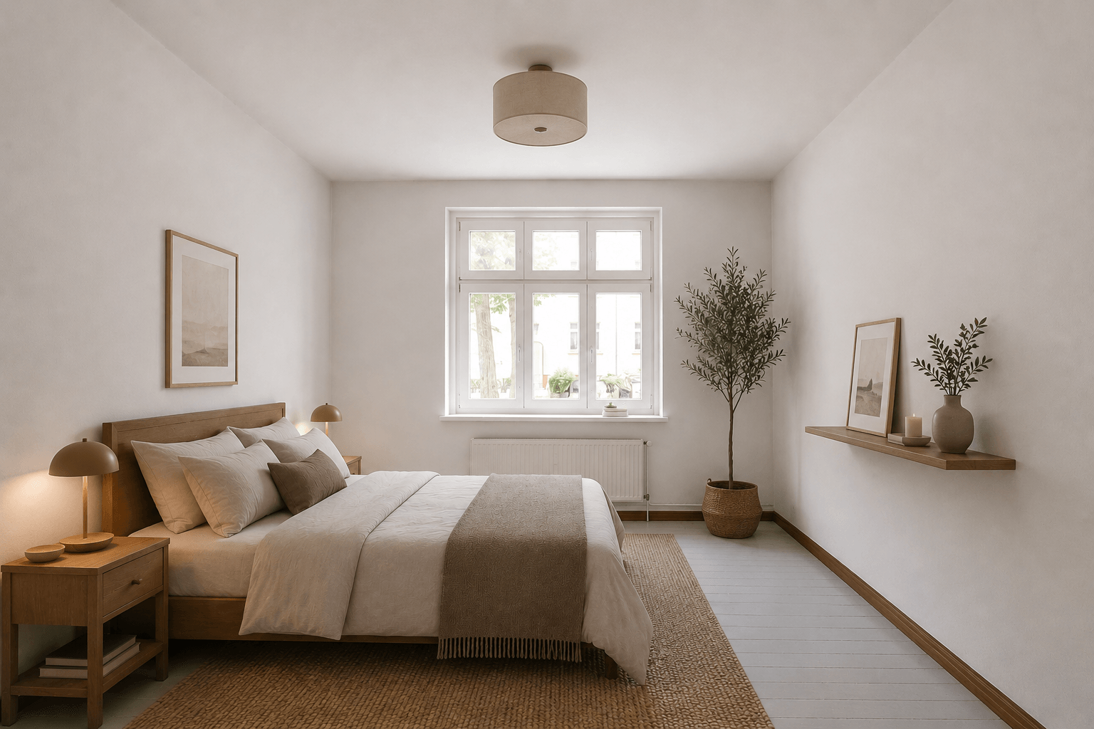 Schlafzimmer (KI generiert)