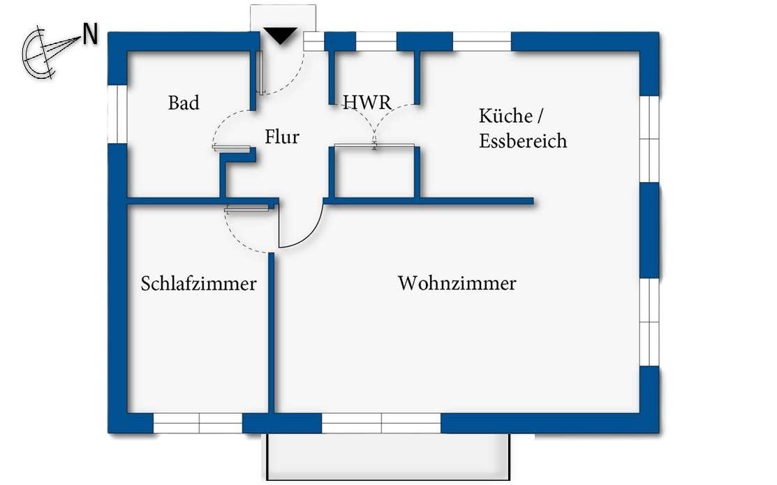 Grundriss Erdgeschoss