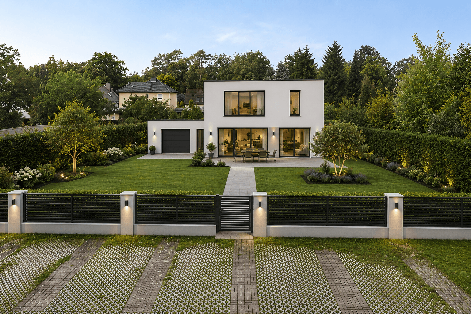 KI Visualisierung Neubau