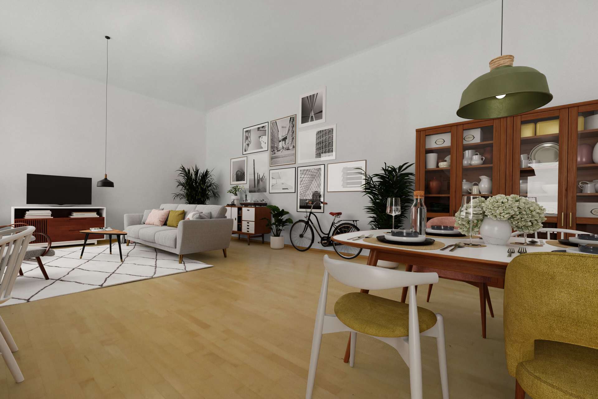 Wohnzimmer Möblierungsvorschlag