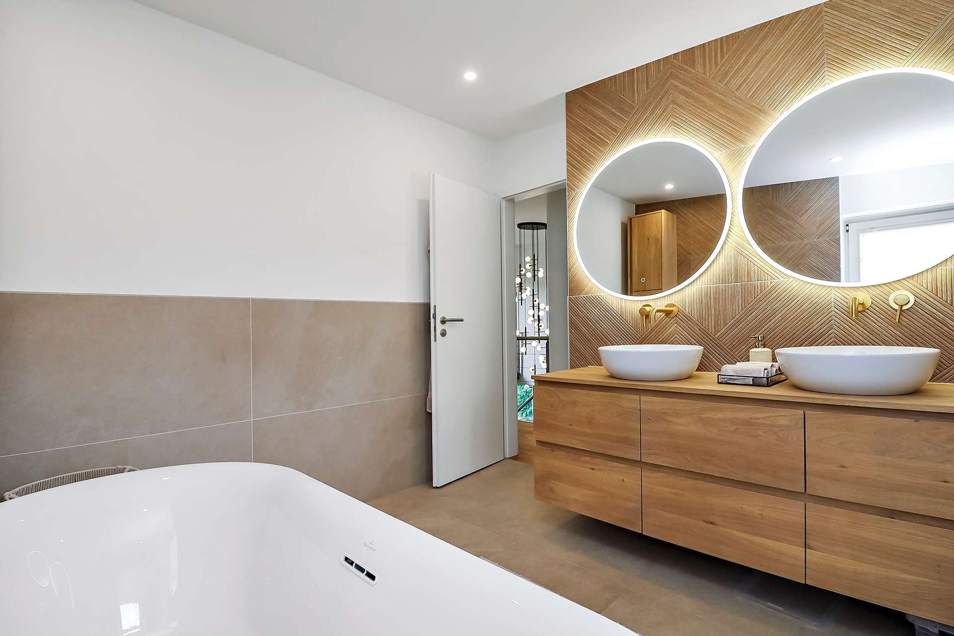 Badezimmer im Obergeschoss