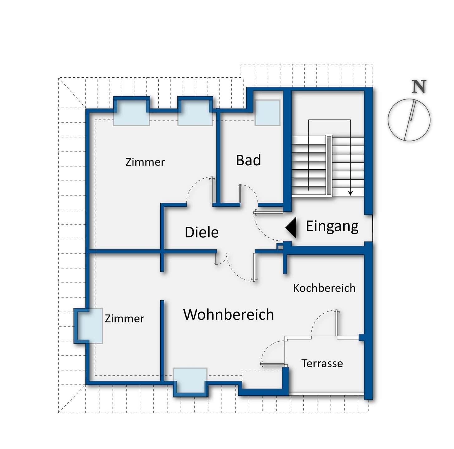 Grundrissskizze 