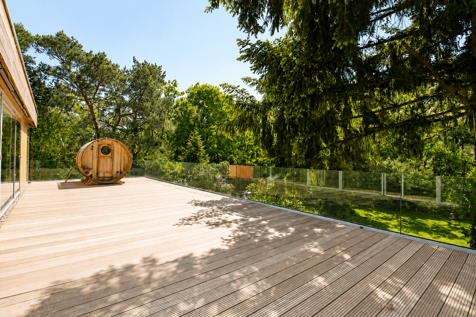 Dachterrasse - Sauna nicht mehr vorhanden