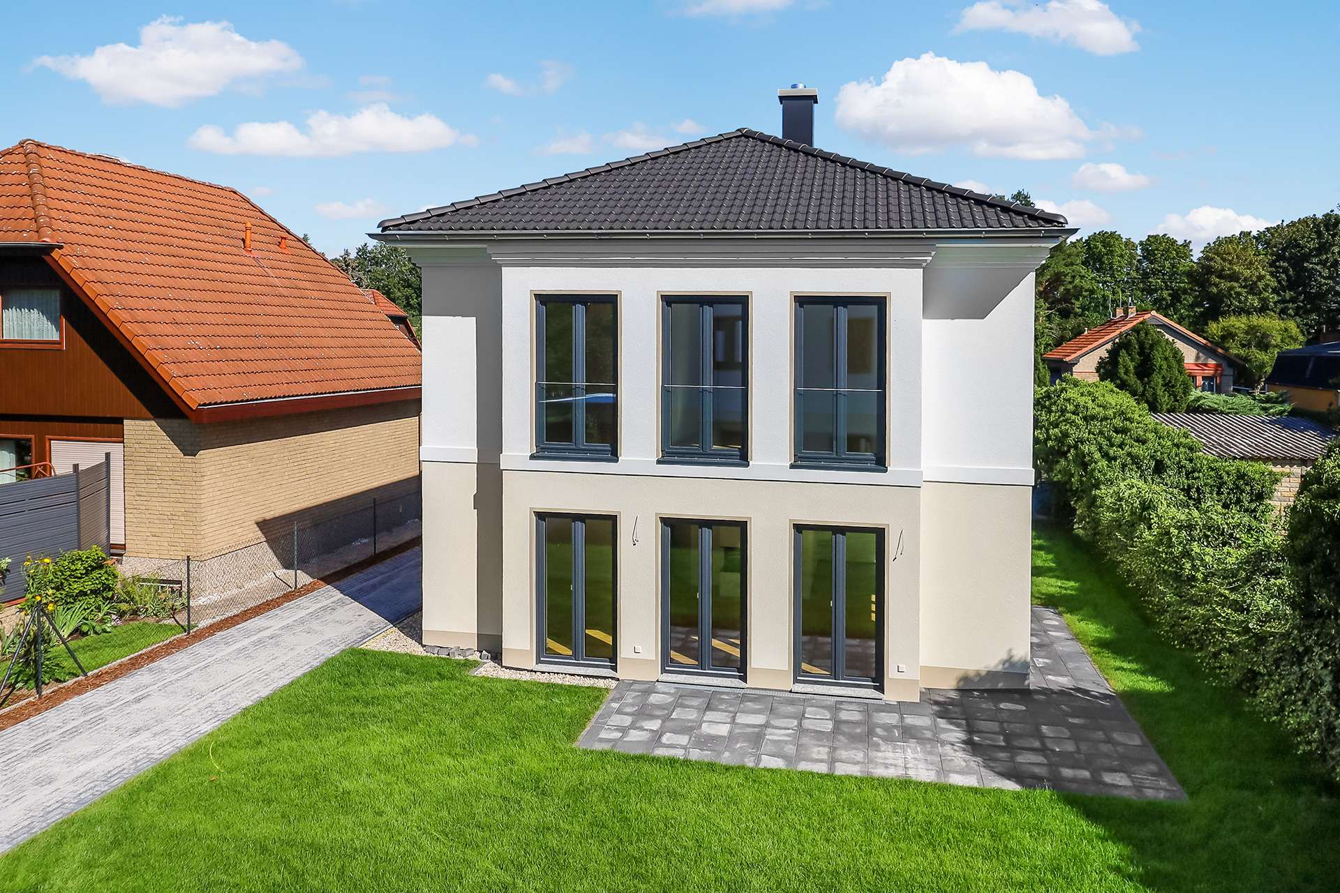 Hausrückansicht