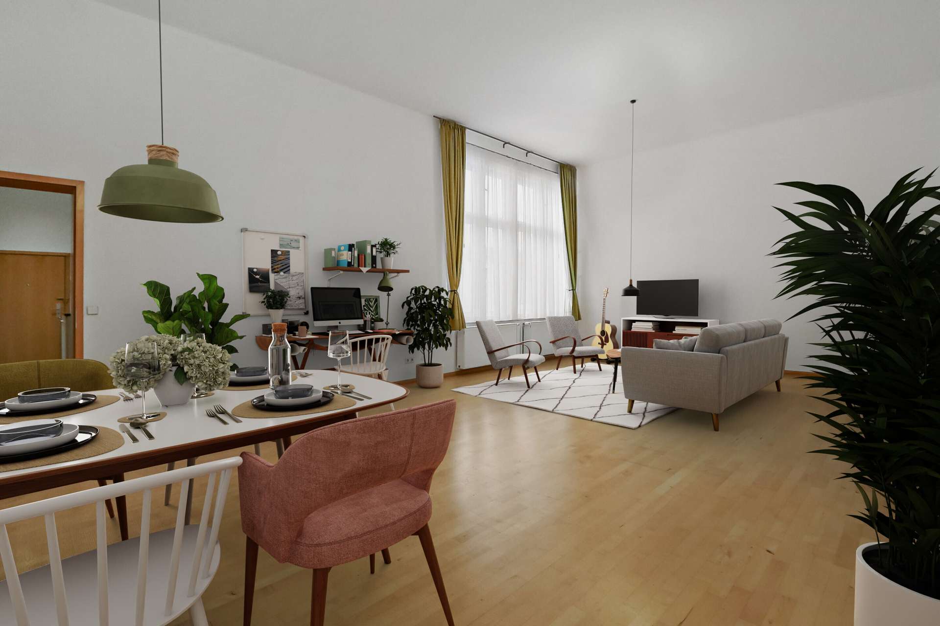Wohnzimmer Möblierungsvorschlag