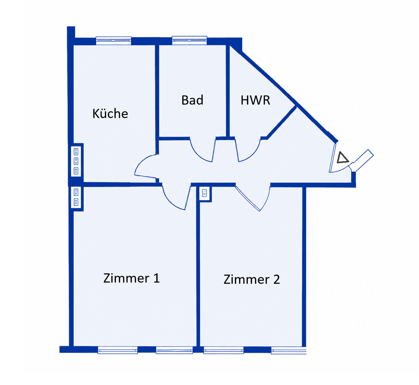 Grundrissskizze