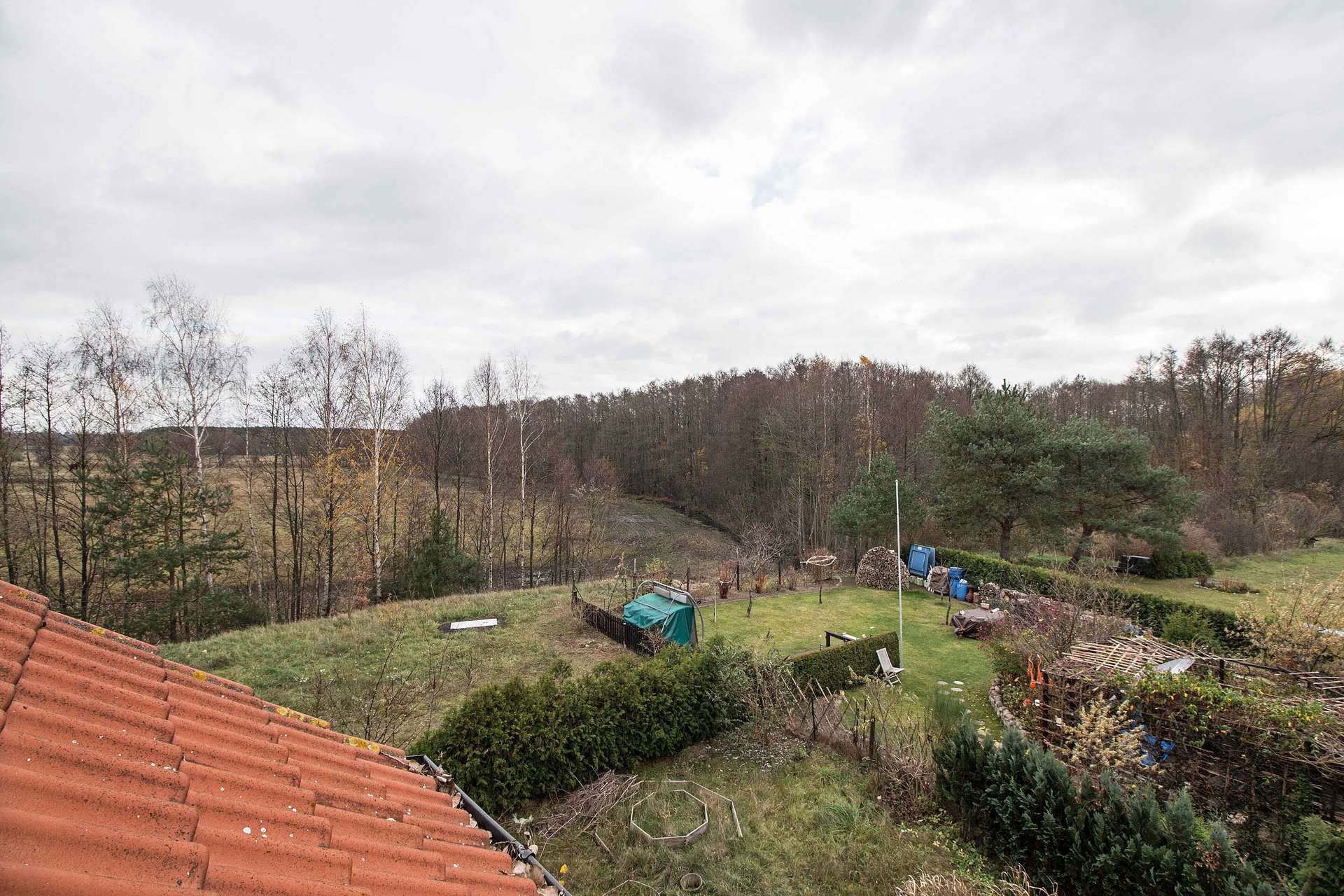 Ausblick vom Dachfenster