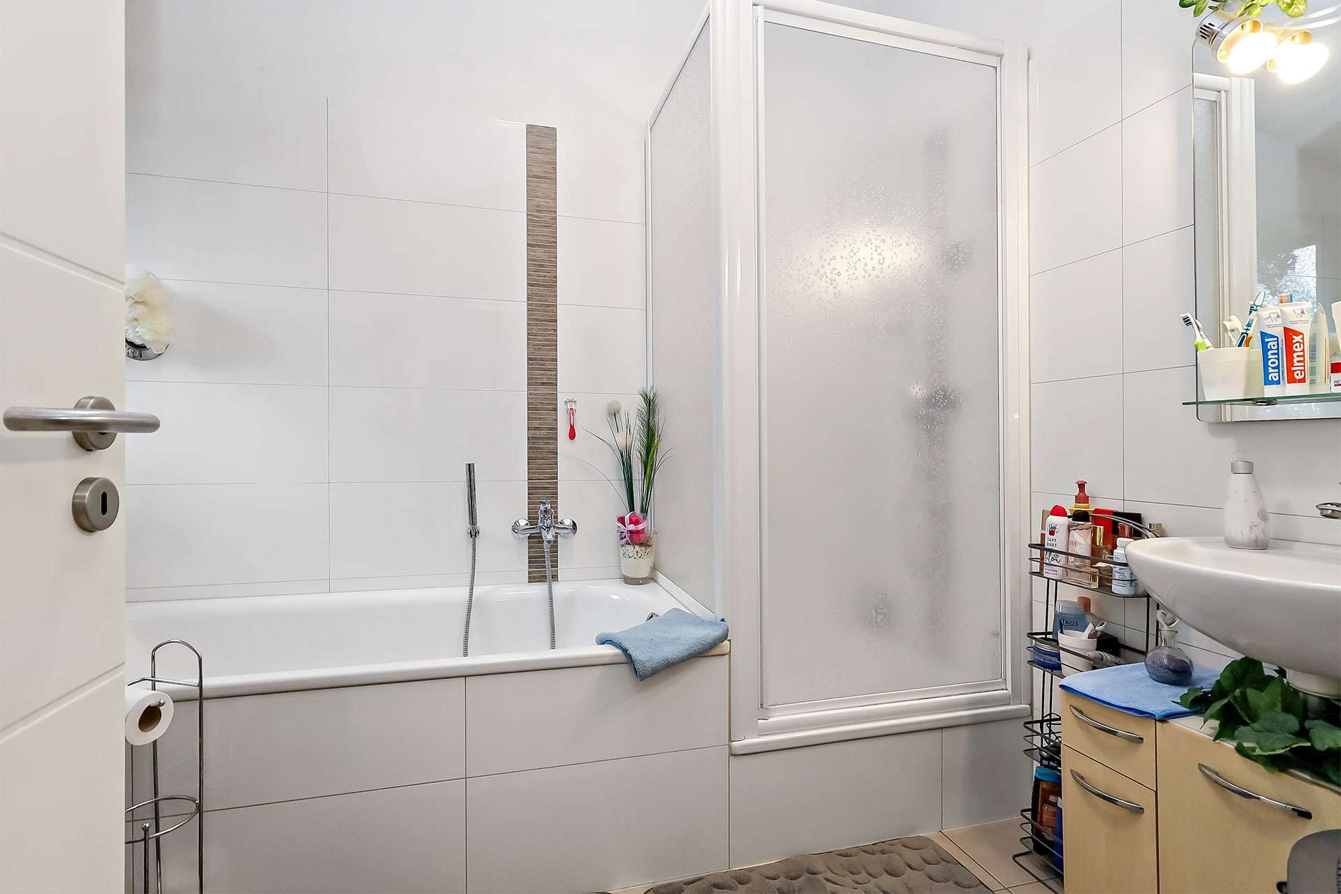 Badezimmer Wohnung Dachgeschoss