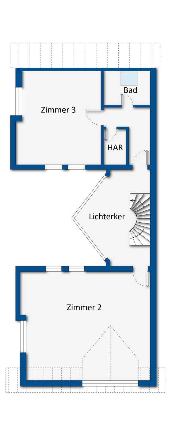Grundriss Obergeschoss