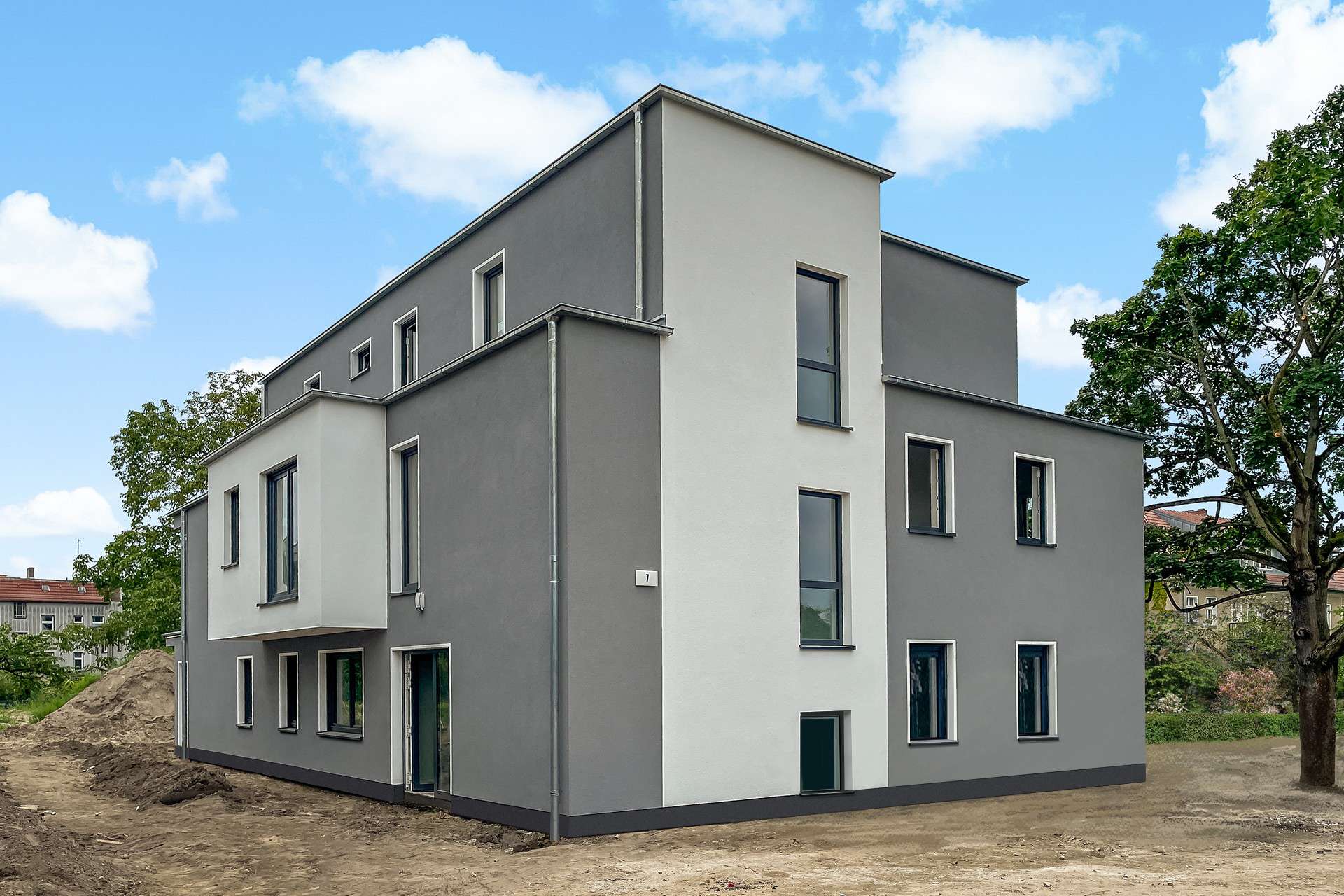 Baufortschritt September 23 Vorderansicht