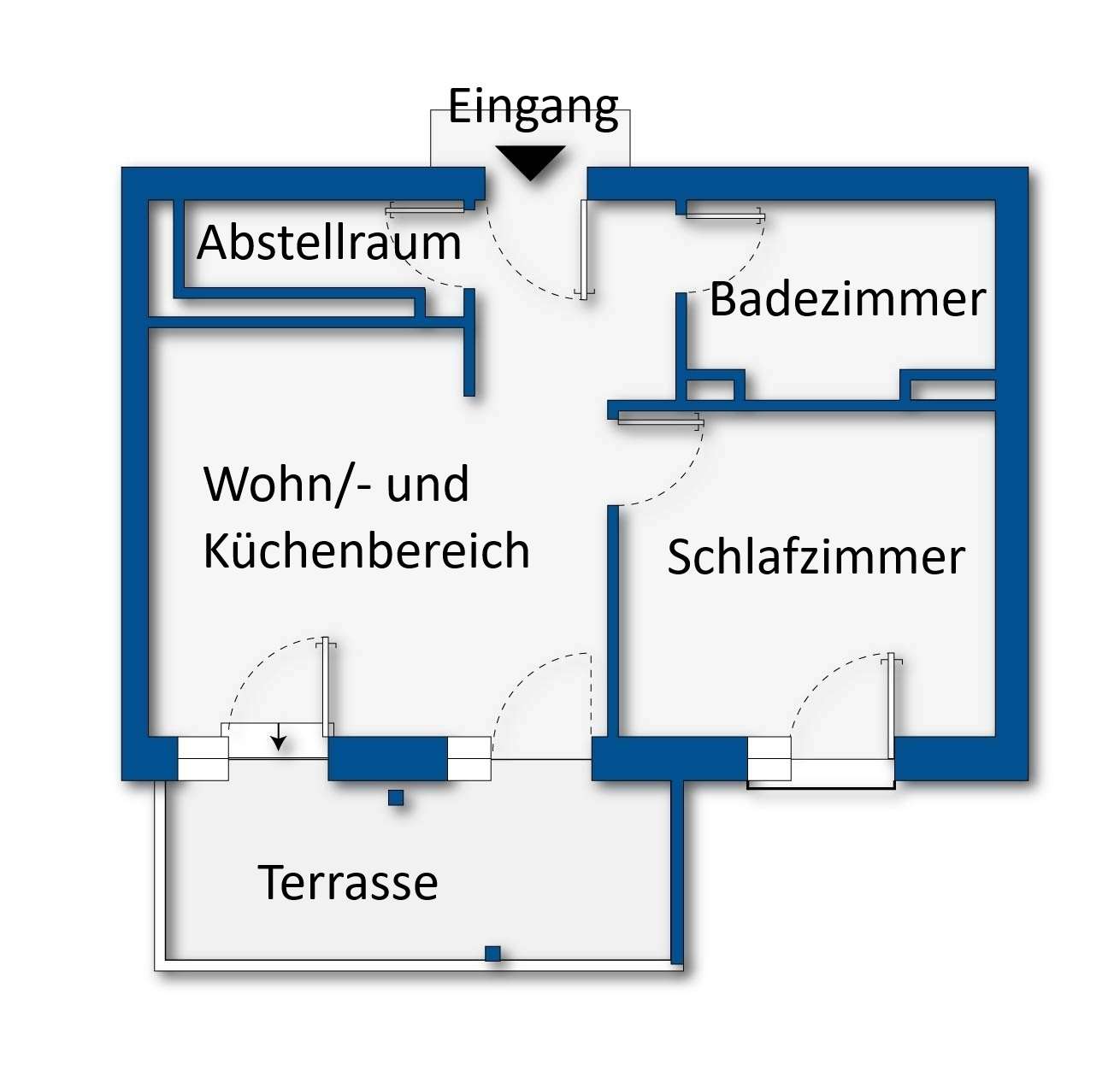 Grundrissskizze 