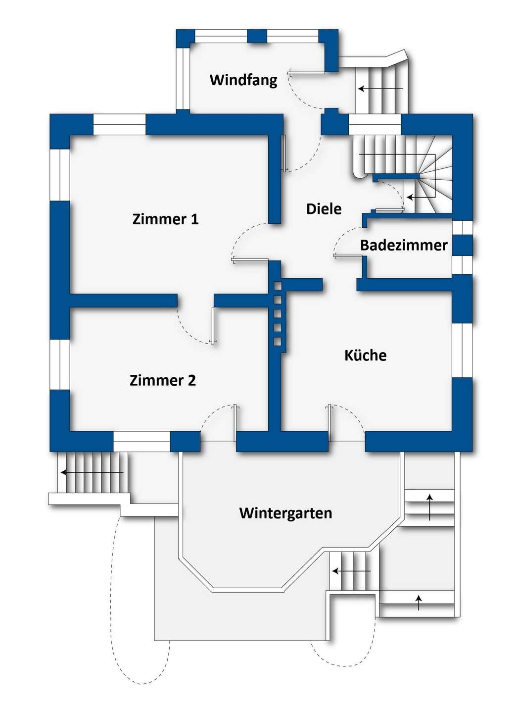 Grundriss Erdgeschoss