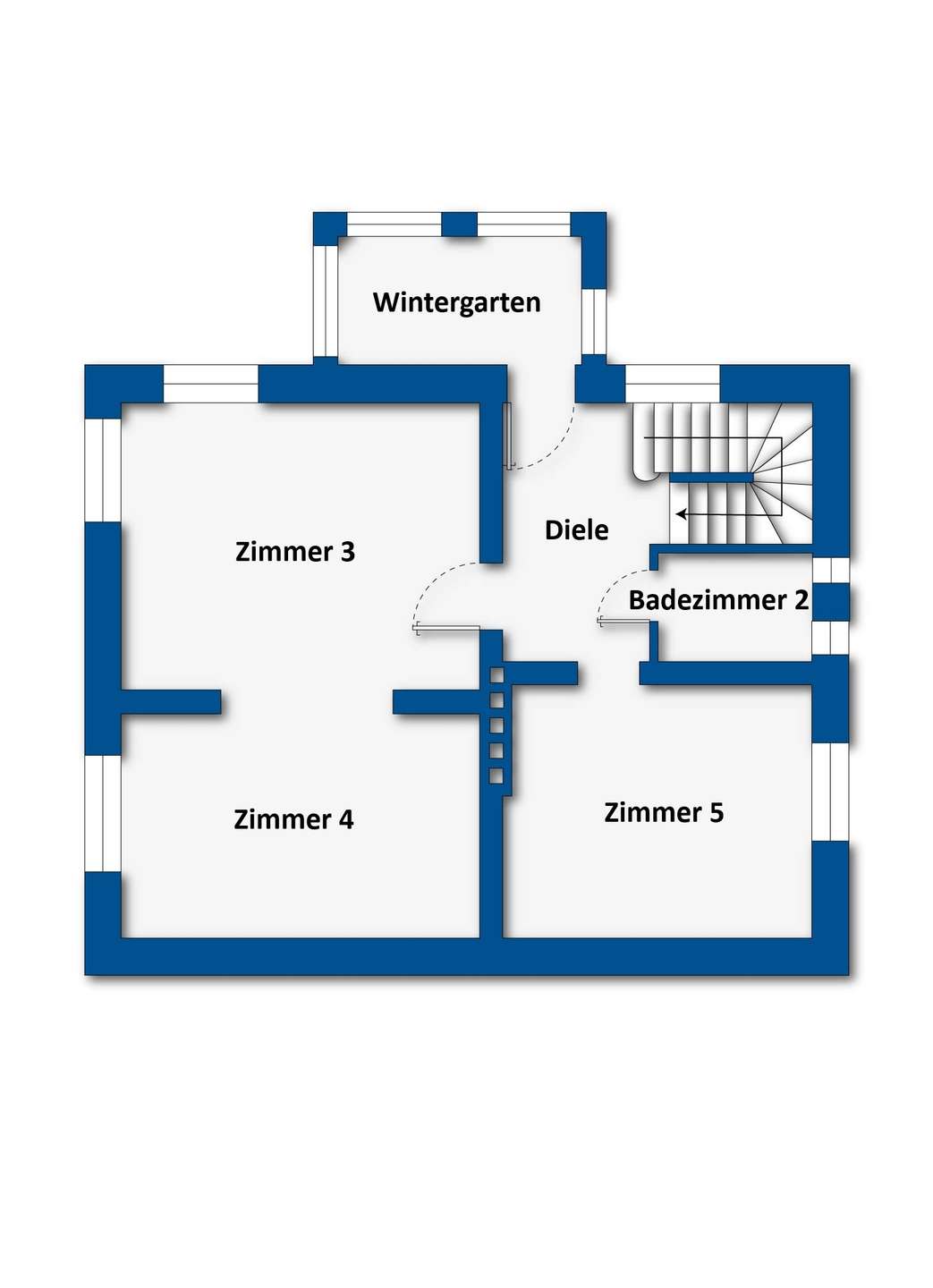 Grundriss Obergeschoss