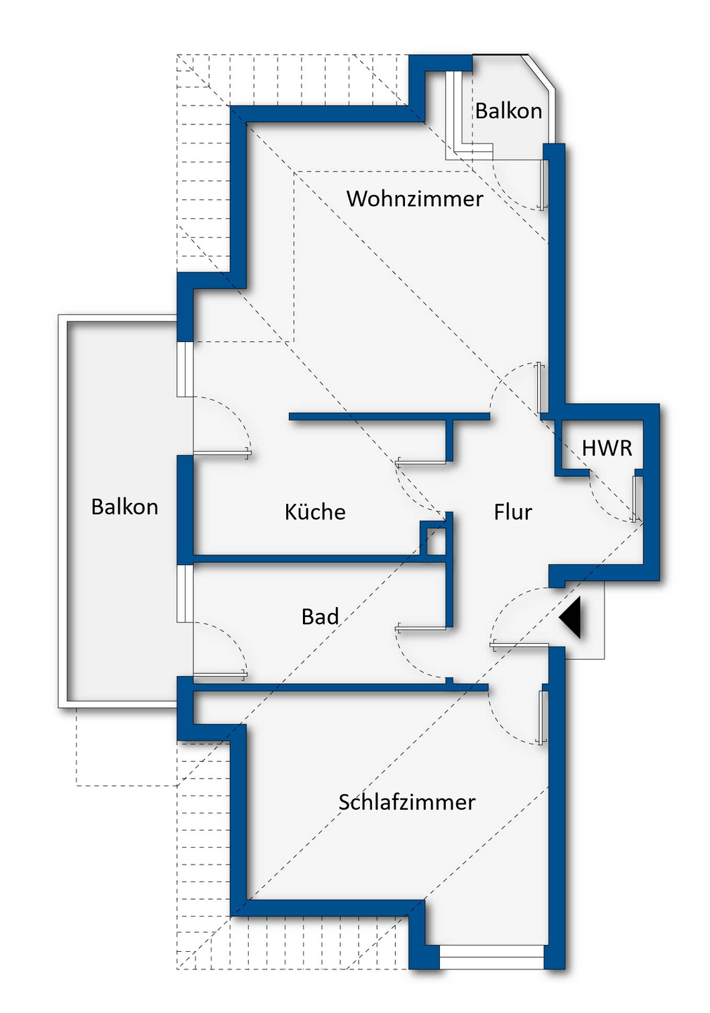 Grundrissskizze