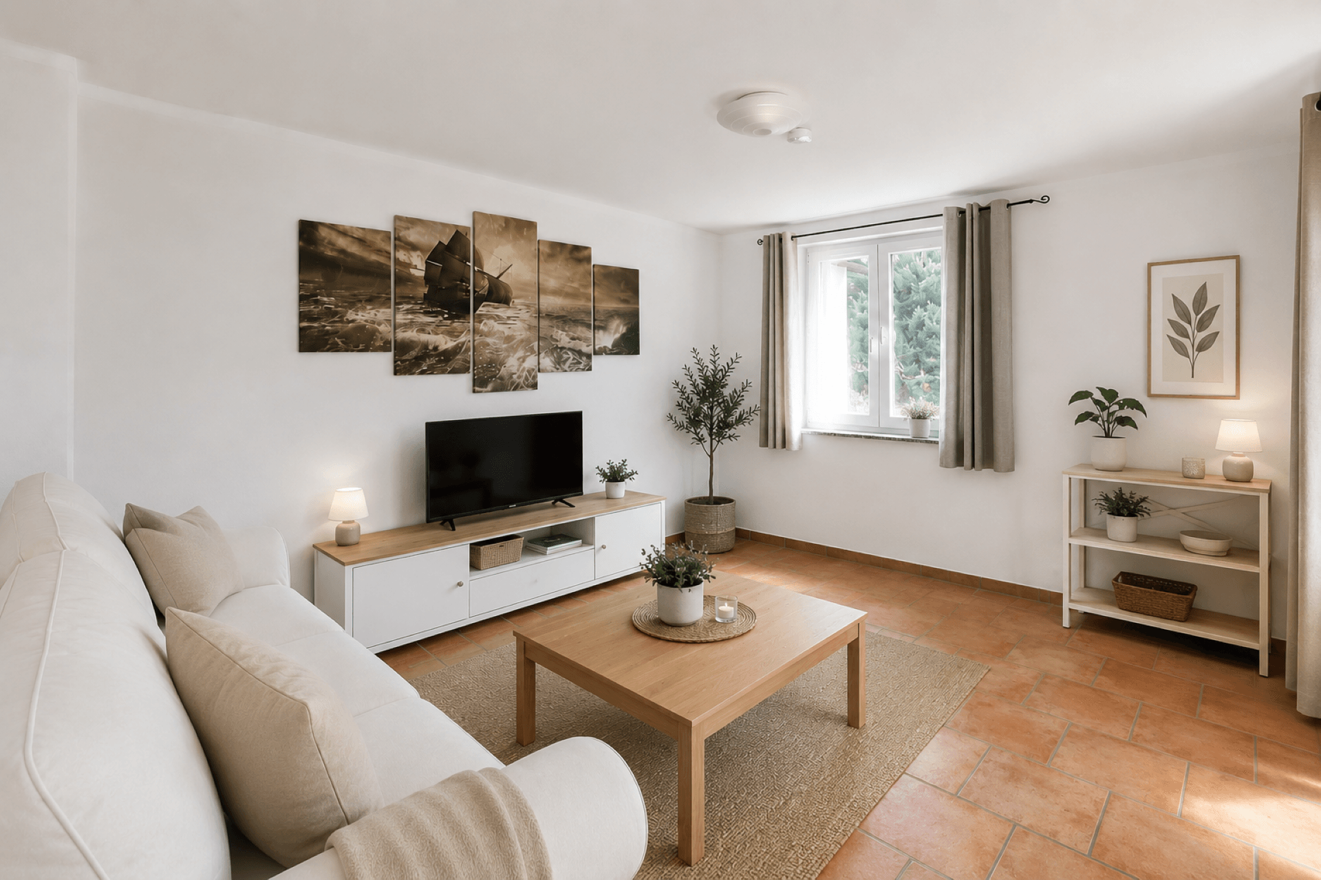 Wohnzimmer (KI generiert)