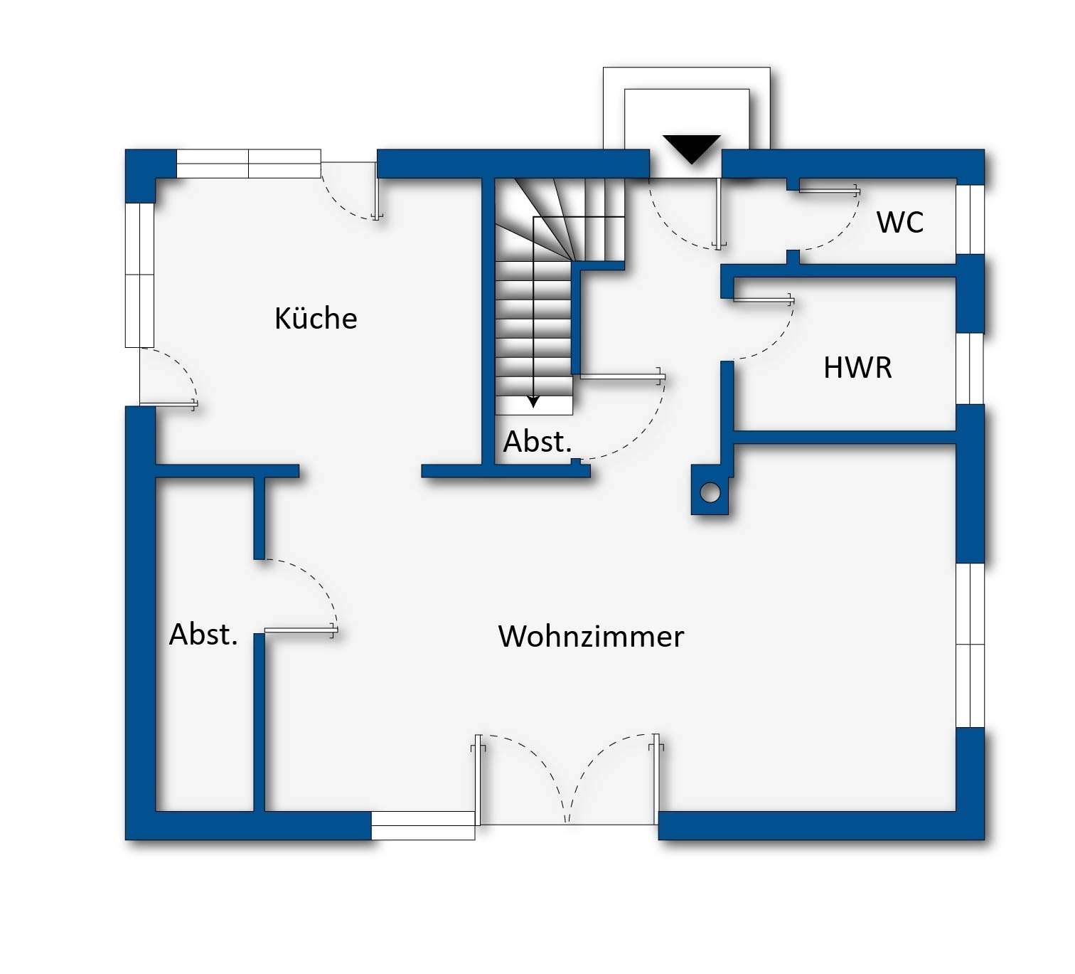 Grundrissskizze EG