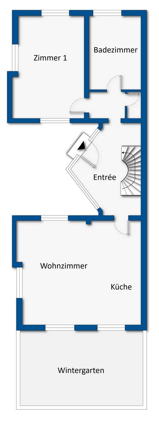 Grundriss Erdgeschoss