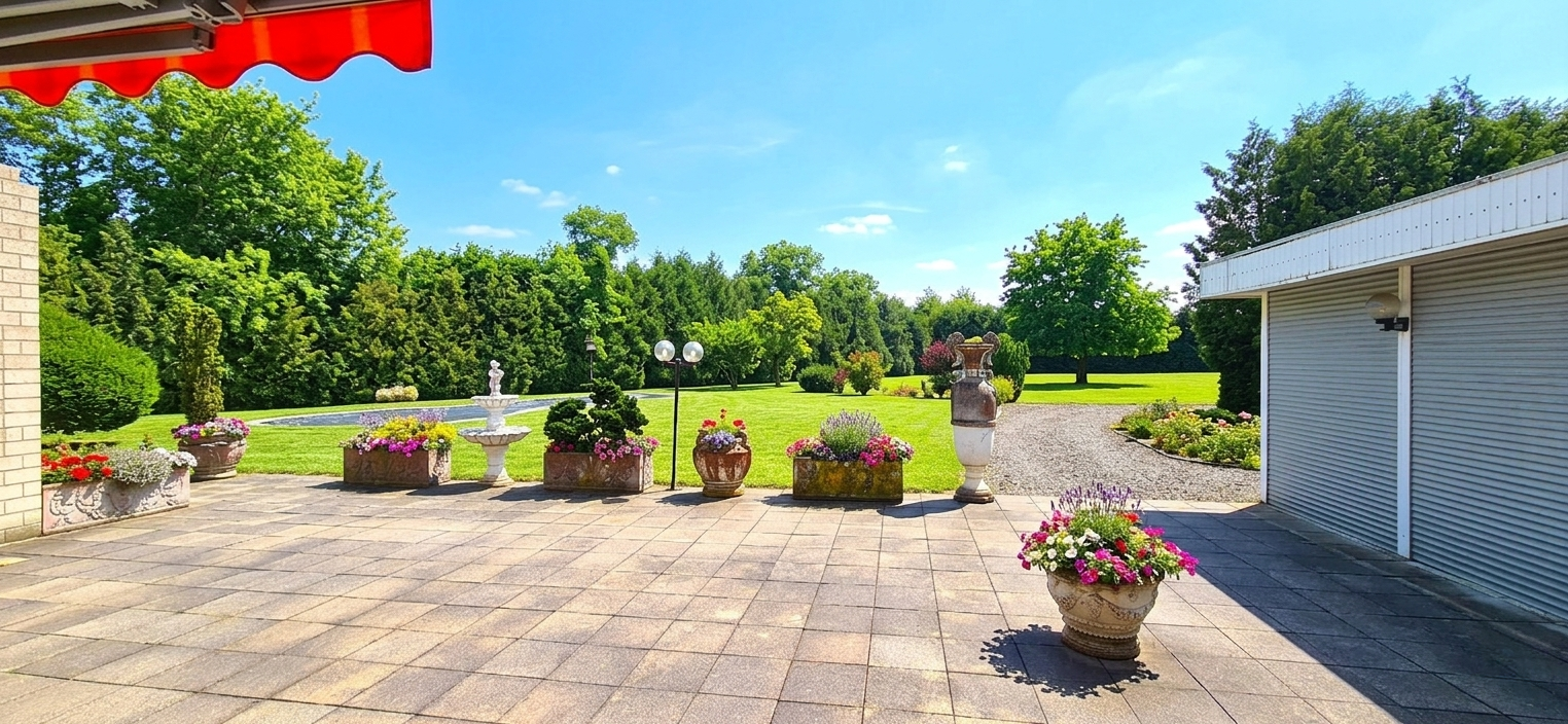 Terrasse - AI-generated 