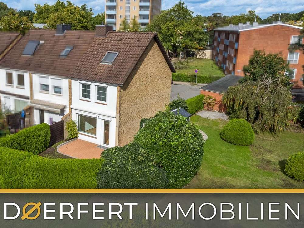 Hamburg – Langenhorn | Modernisiertes Reihenendhaus mit riesigem Garten und Vollkeller – Bild 1