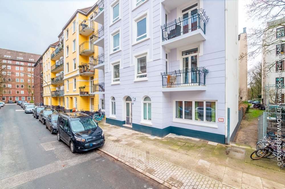 Hamburg – Eimsbüttel | Perfekt geschnittene gepflegte  2-Zimmer-Wohnung mit Balkon und Keller – Bild 1
