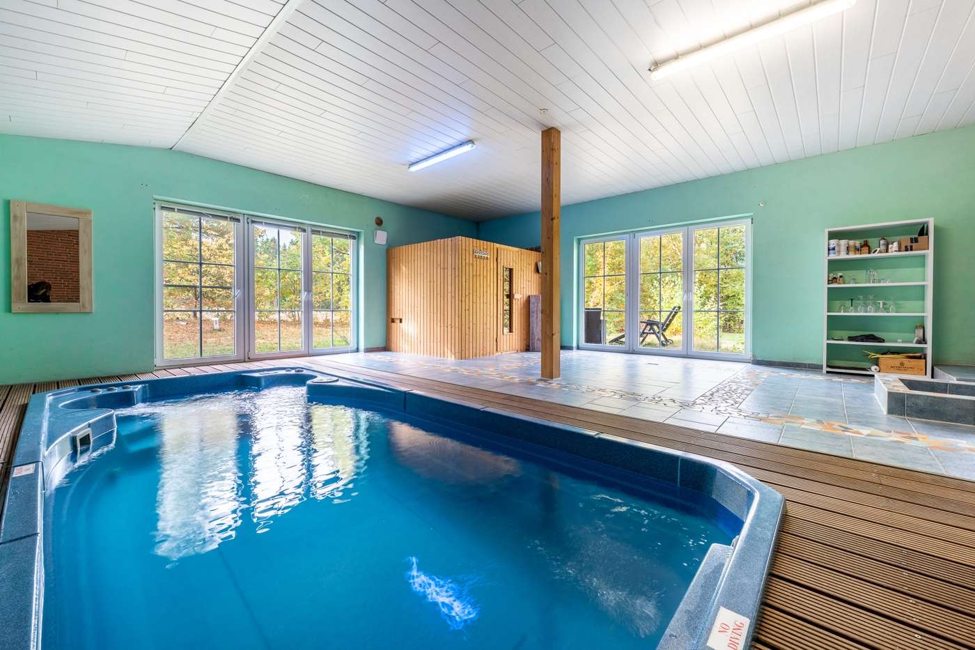 Wohnen mit Freiraum: Zwei Häuser, Pool und Sauna in der Lüneburger Heide – Bild 8