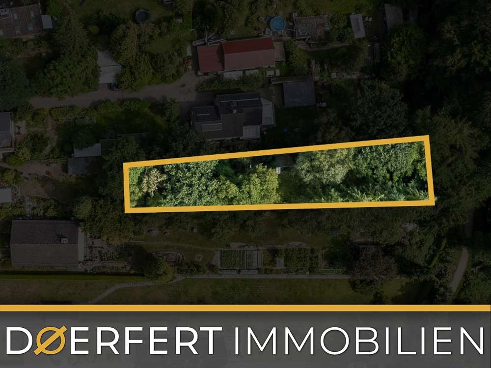 Hamburg – Sasel | Weitläufiges Baugrundstück in exponierter Wohnlage direkt am Waldrand – Bild 1