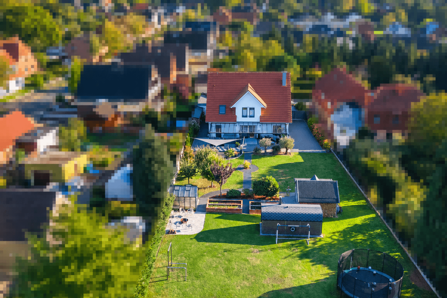 Exklusives Wohnen in Achim – mit privater Wellnessoase, Traumgarten und zusätzlicher Baufläche – Bild 11