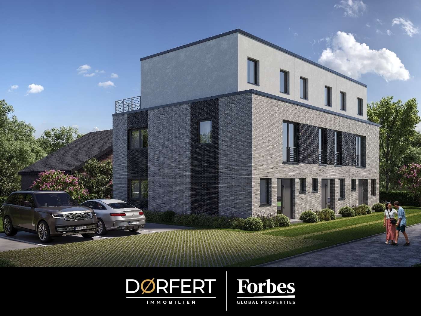 Hamburg – Farmsen-Berne | Familienidyll: Neuartiges Reihenendhaus mit Garten in idealer Lage – Bild 1