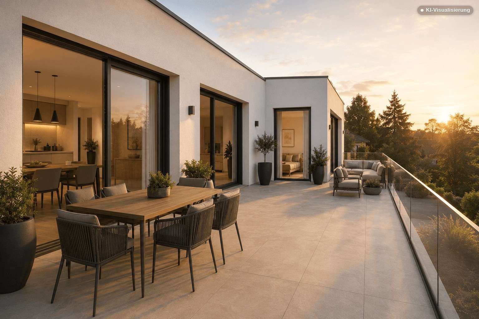 Penthouse-Flair mit großzügiger Dachterrasse in begehrter Lage von Bispingen – Bild 8