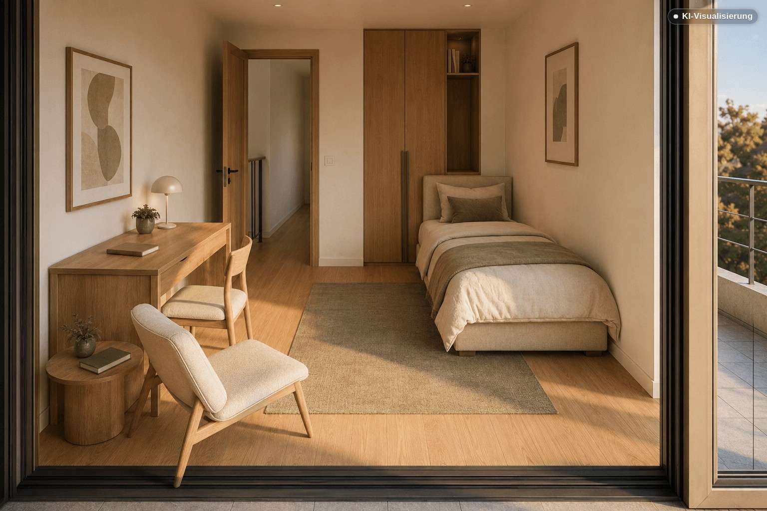 Penthouse-Flair mit großzügiger Dachterrasse in begehrter Lage von Bispingen – Bild 5