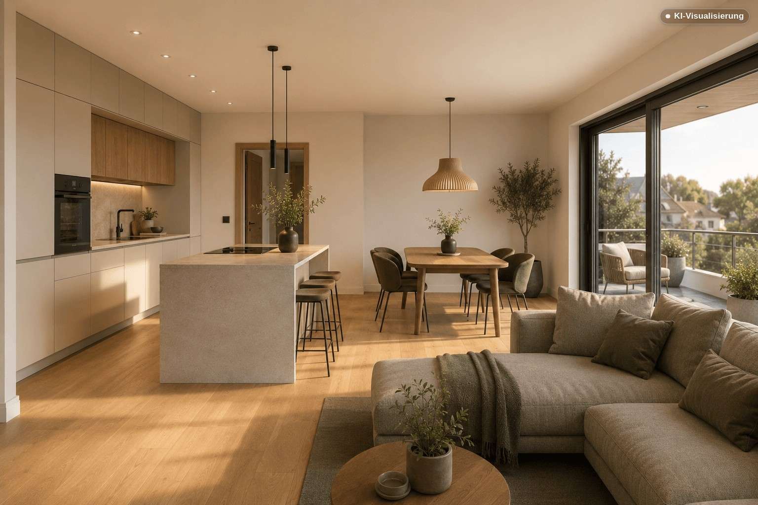 Penthouse-Flair mit großzügiger Dachterrasse in begehrter Lage von Bispingen – Bild 3