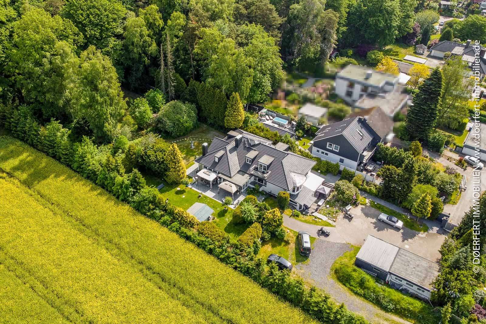 Paradies für Reiter und Pferdeenthusiasten: Reedervilla mit Feld, Koppel und privatem Waldzugang – Bild 5