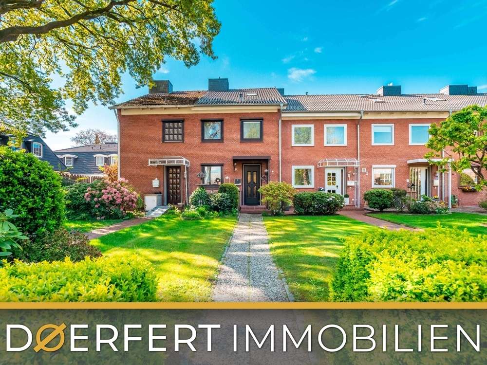 Norderstedt – Harksheide | Reihenmittelhaus mit Garten und Keller in guter Lage, Nähe Stadtpark – Bild 1