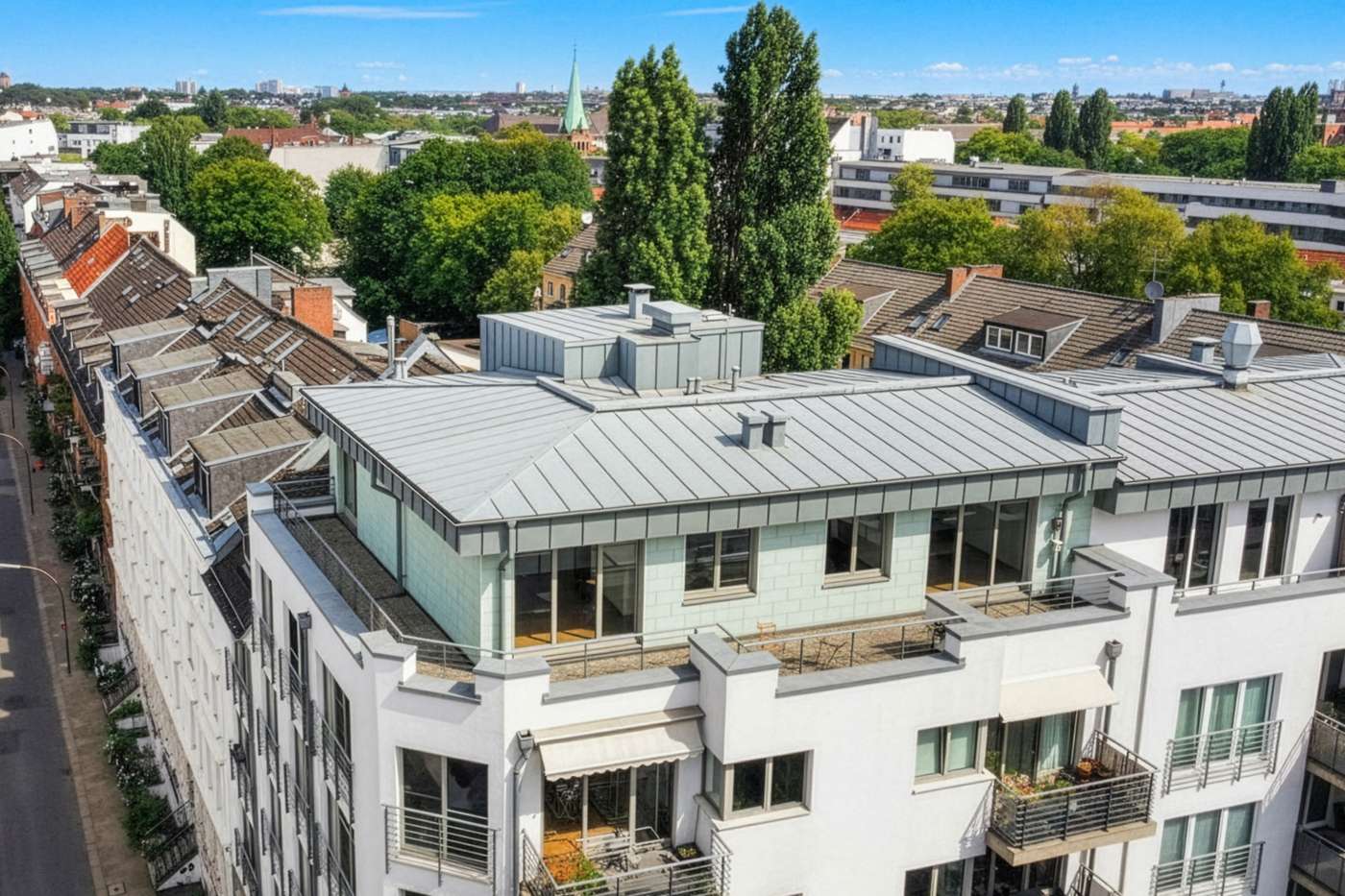 Über den Dächern Hamburgs wohnen – Penthouse mit Weitblick – Bild 1