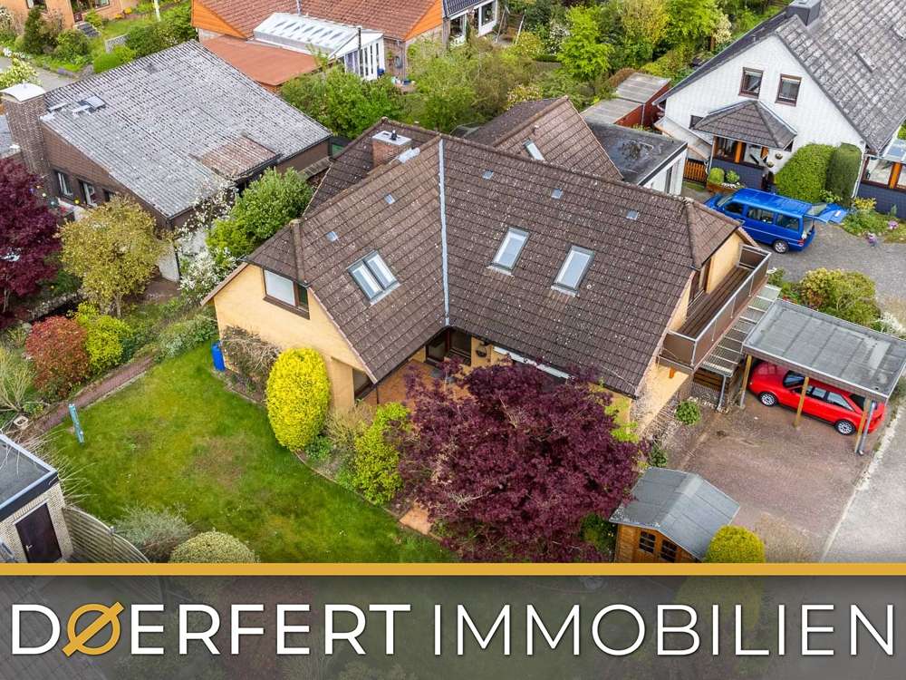 Buxtehude | Ein- oder Zweifamilienhaus mit Vollkeller in ruhiger Sackgassenlage mit zwei Einheiten – Bild 1