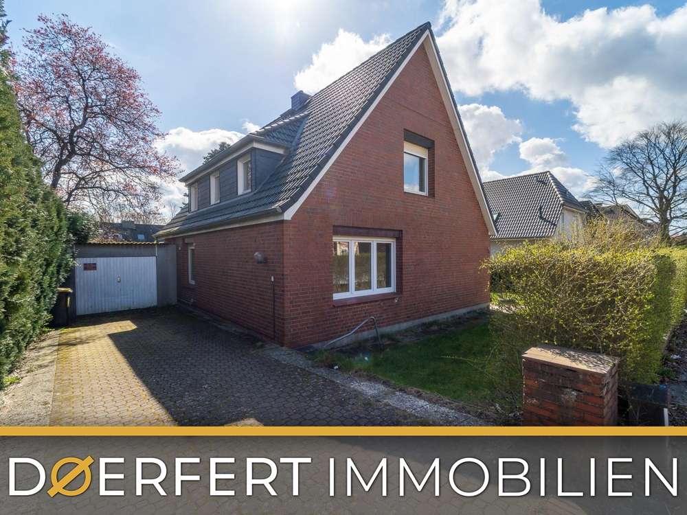 Norderstedt – Garstedt  | Großzügiges Einfamilienhaus mit Einliergerwohnung, Garage & großem Garten – Bild 1