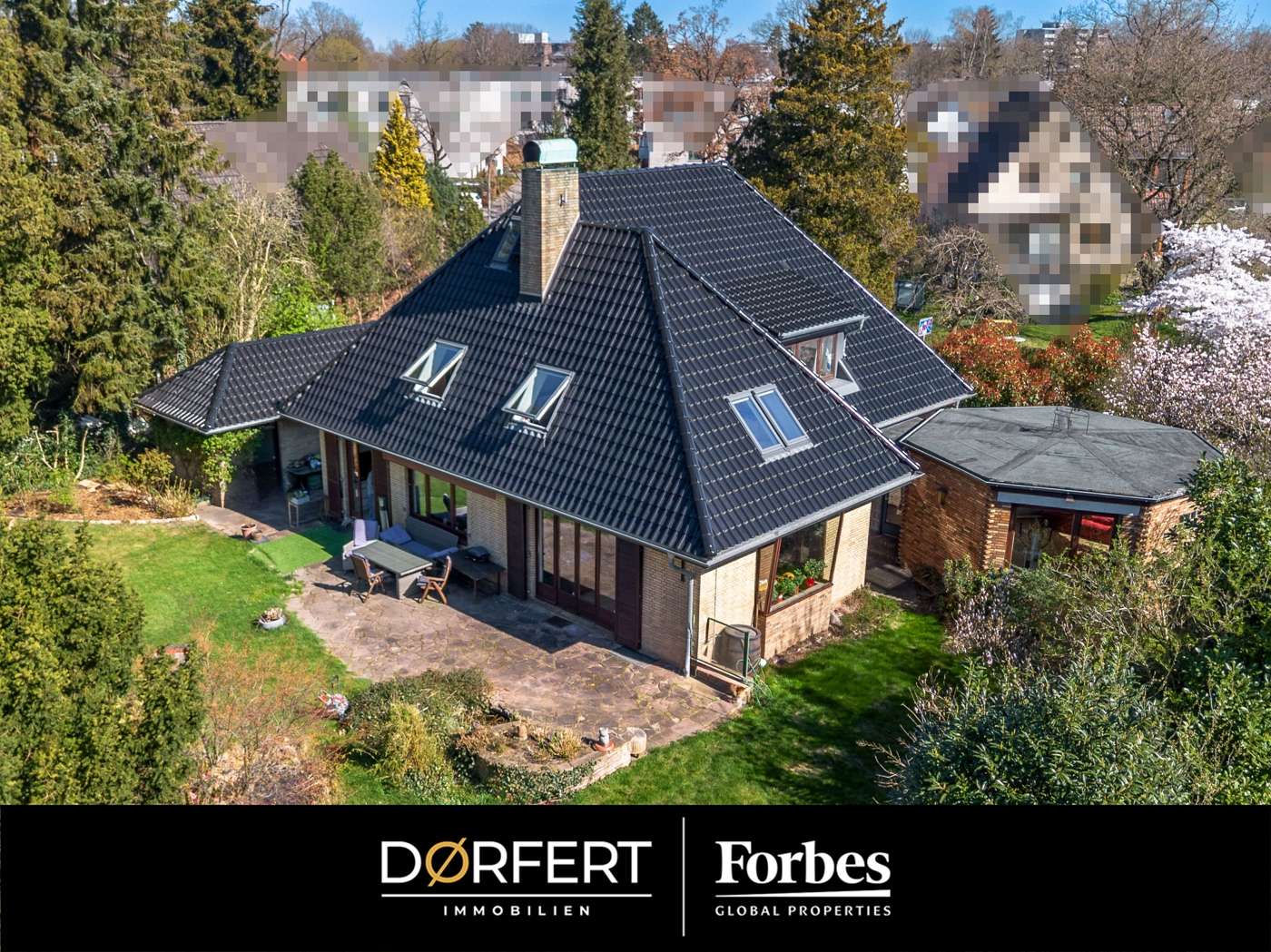 Hamburg – Eidelstedt | Exklusives  Haus mit Arztpraxis oder Einliegerwhg. mit Garten und Garage – Bild 1