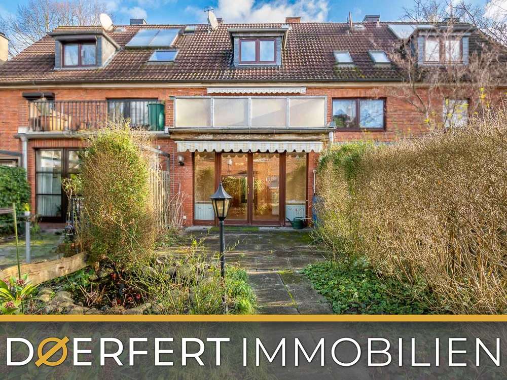 Hamburg – Groß Borstel | Schönes und zentrales Reihenmittelhaus in familienfreundlicher Umgebung – Bild 1