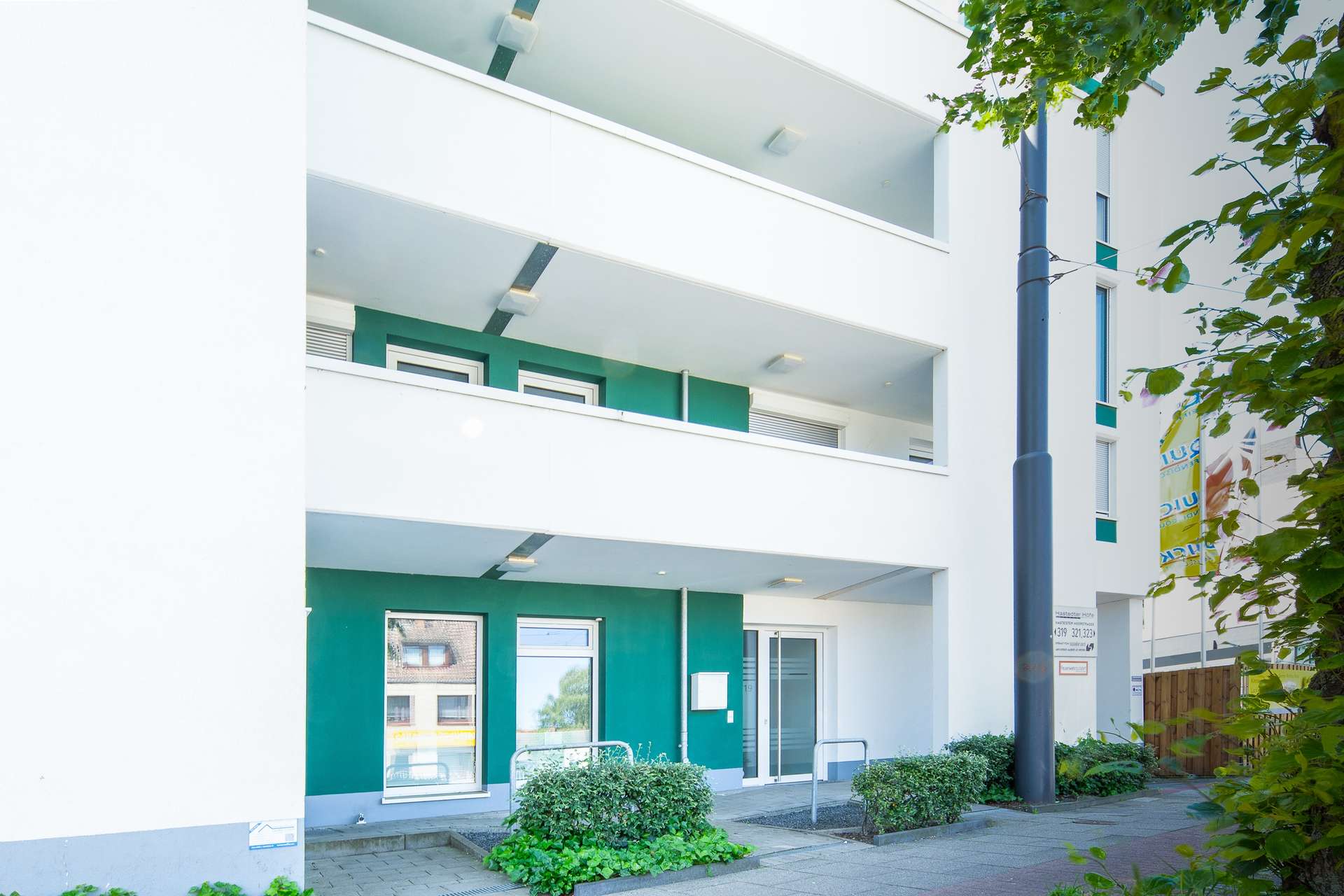 Moderne 1-Zi.-Erdgeschosswohnung mit EBK, 38 m², Neubau 2021 & Vermietungspotenzial Bremen – Bild 1