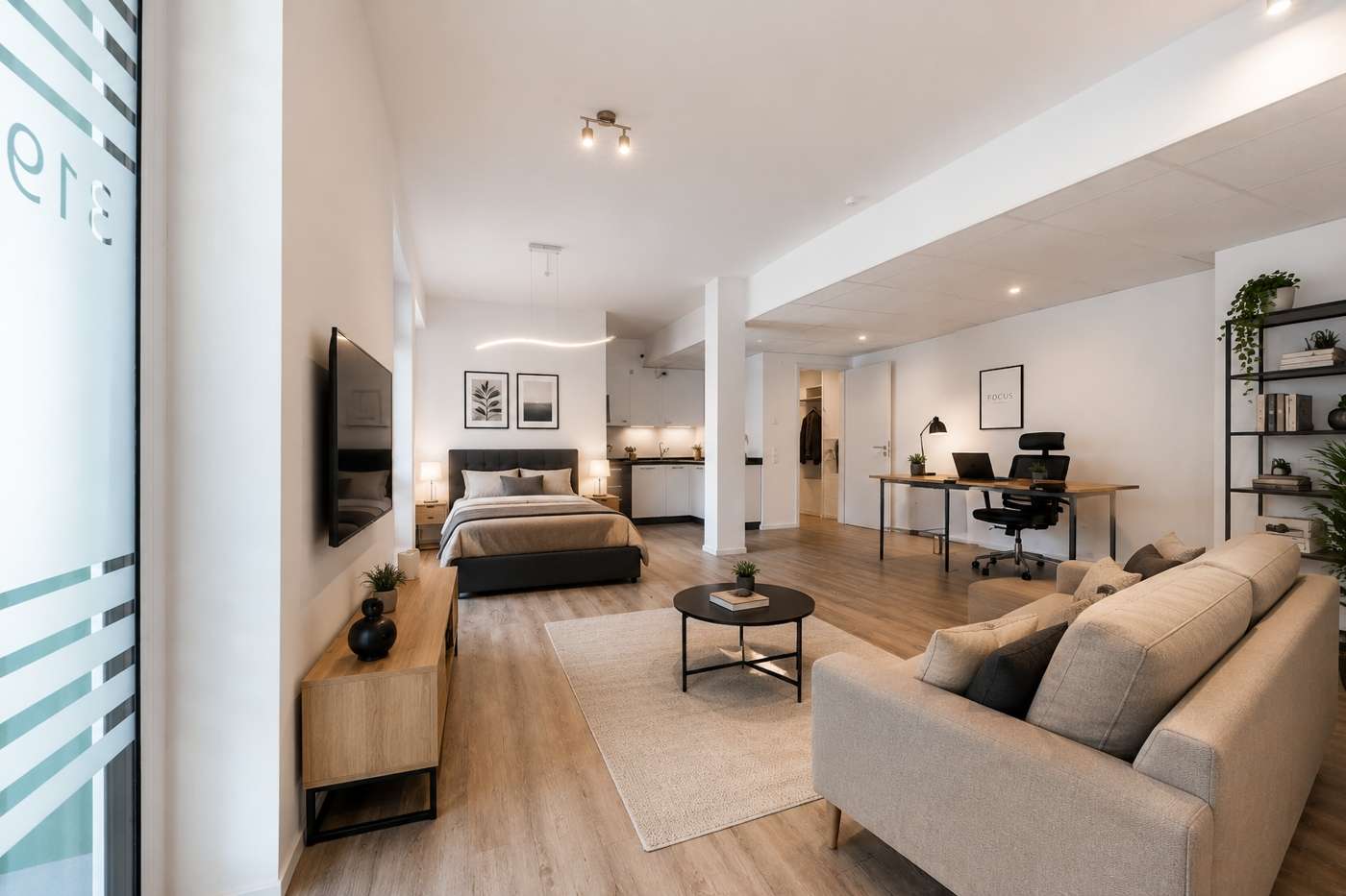 Moderne 1-Zi.-Erdgeschosswohnung mit EBK, 38 m², Neubau 2021 & Vermietungspotenzial Bremen – Bild 2