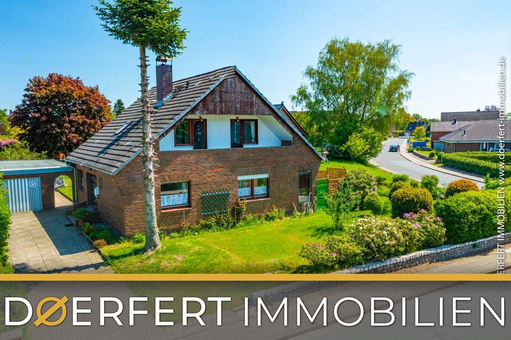 St. Michaelisdonn | Einfamilienhaus in traumhafter Lage, Ferienwohnung, Keller und Garage – Bild 1