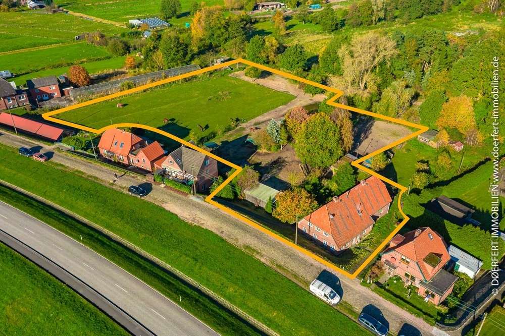 Hamburg – Altengamme | Exklusives Grundstück mit großartigem Potential und positivem Bauvorbescheid – Bild 1