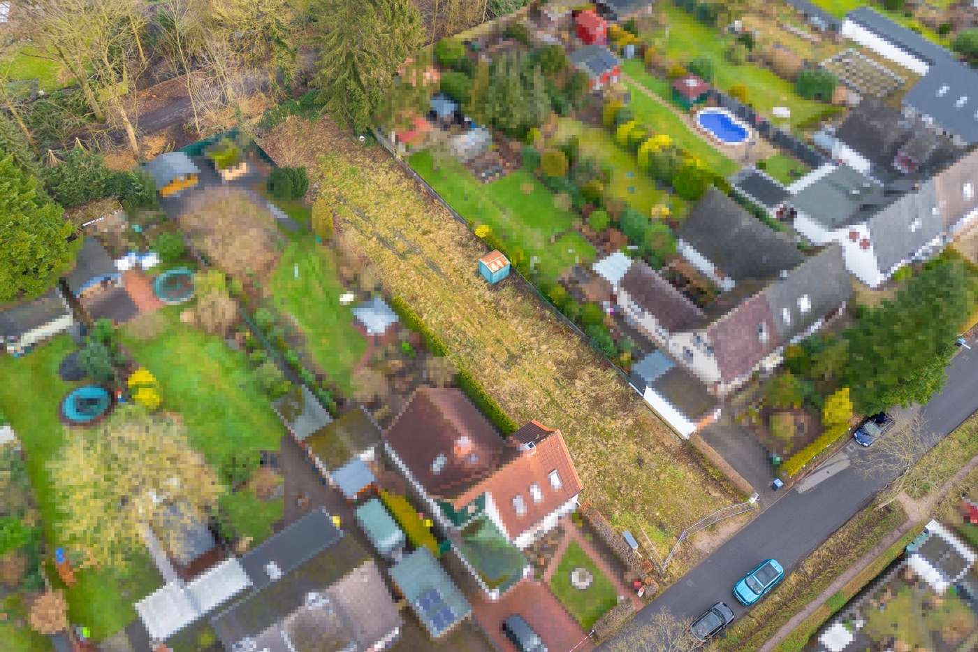 Hamburg – Langenhorn | Attraktives Baugrundstück mit Genehmigung für ca. 170m² WF – Bild 1