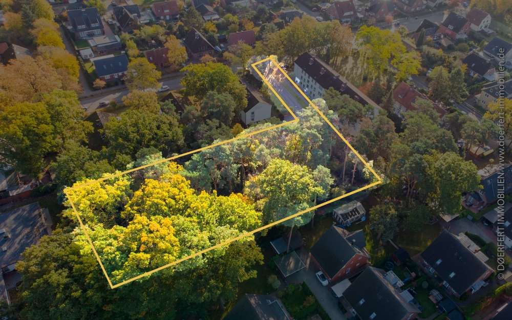 Hamburg – Hausbruch | Optimal gelegenes Baugrundstück mit Potential für bis zu 30 Wohneinheiten – Bild 1