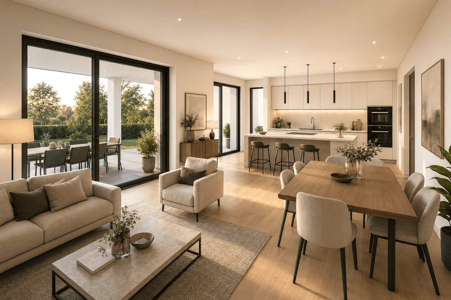 Erdgeschosswohnung mit großzügiger Terrasse  in begehrter Lage von Bispingen – Bild 3