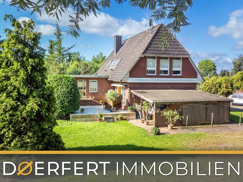 Bieterverfahren ab 650.000 € | Hamburg – Moorwerder | Gepflegtes Ein- / Zweifamilienhaus in Elbnähe – Bild 1
