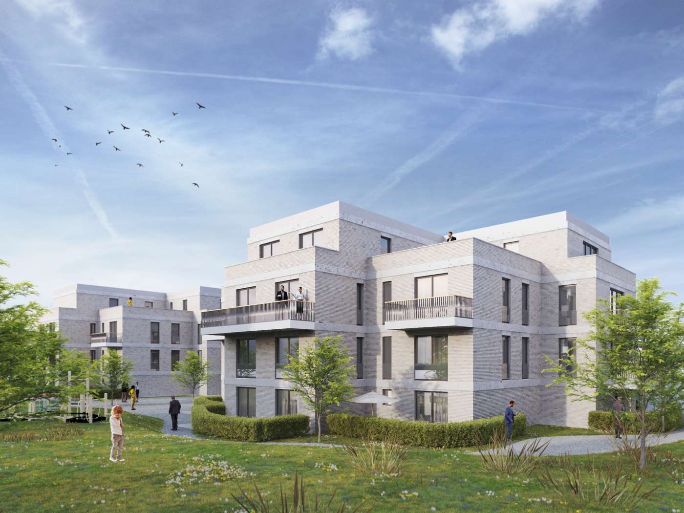 Exklusives Baugrundstück in begehrter Lage von Hamburg-Hausbruch mit Baugenehmigung – Bild 1