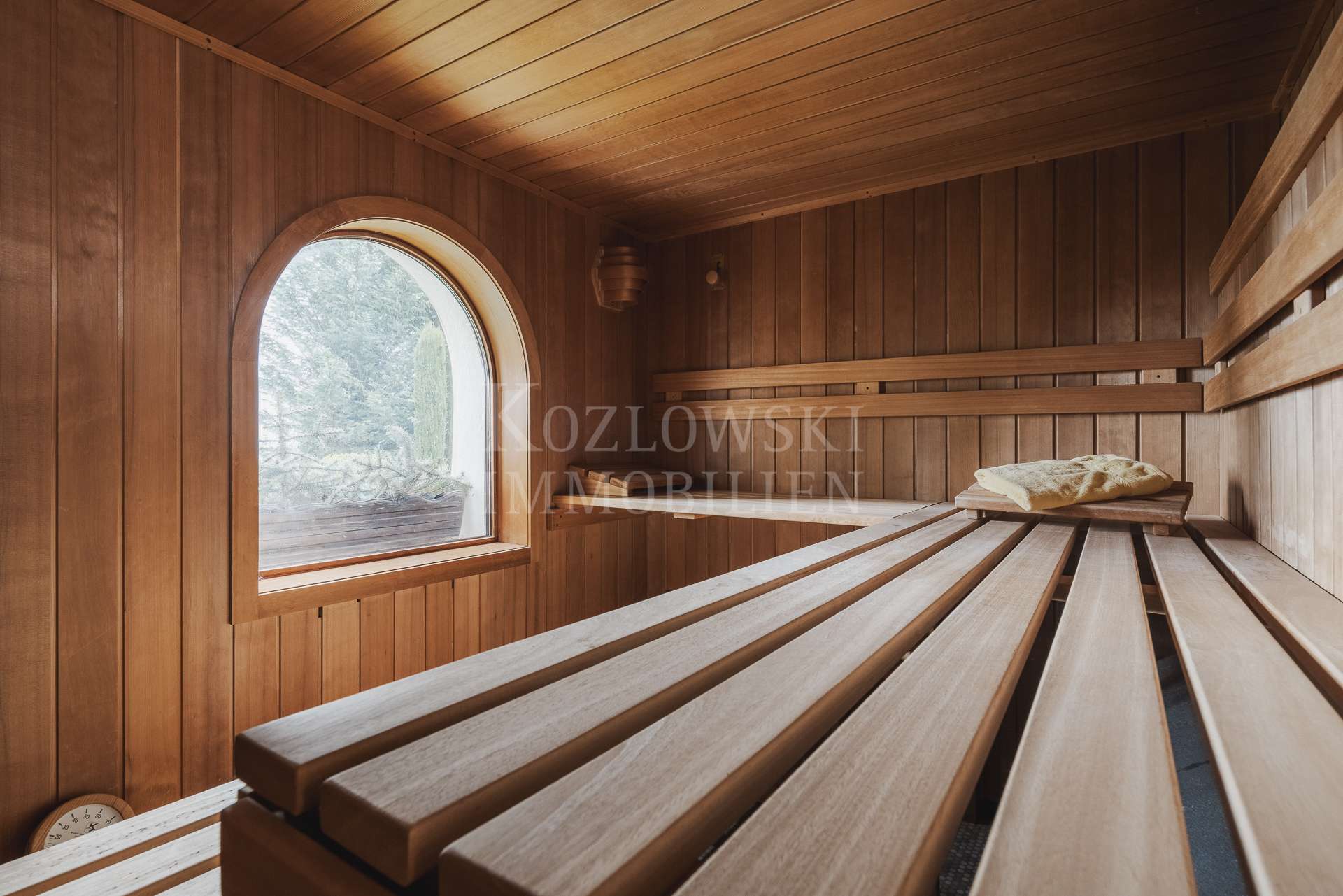 Sauna mit Ausblick