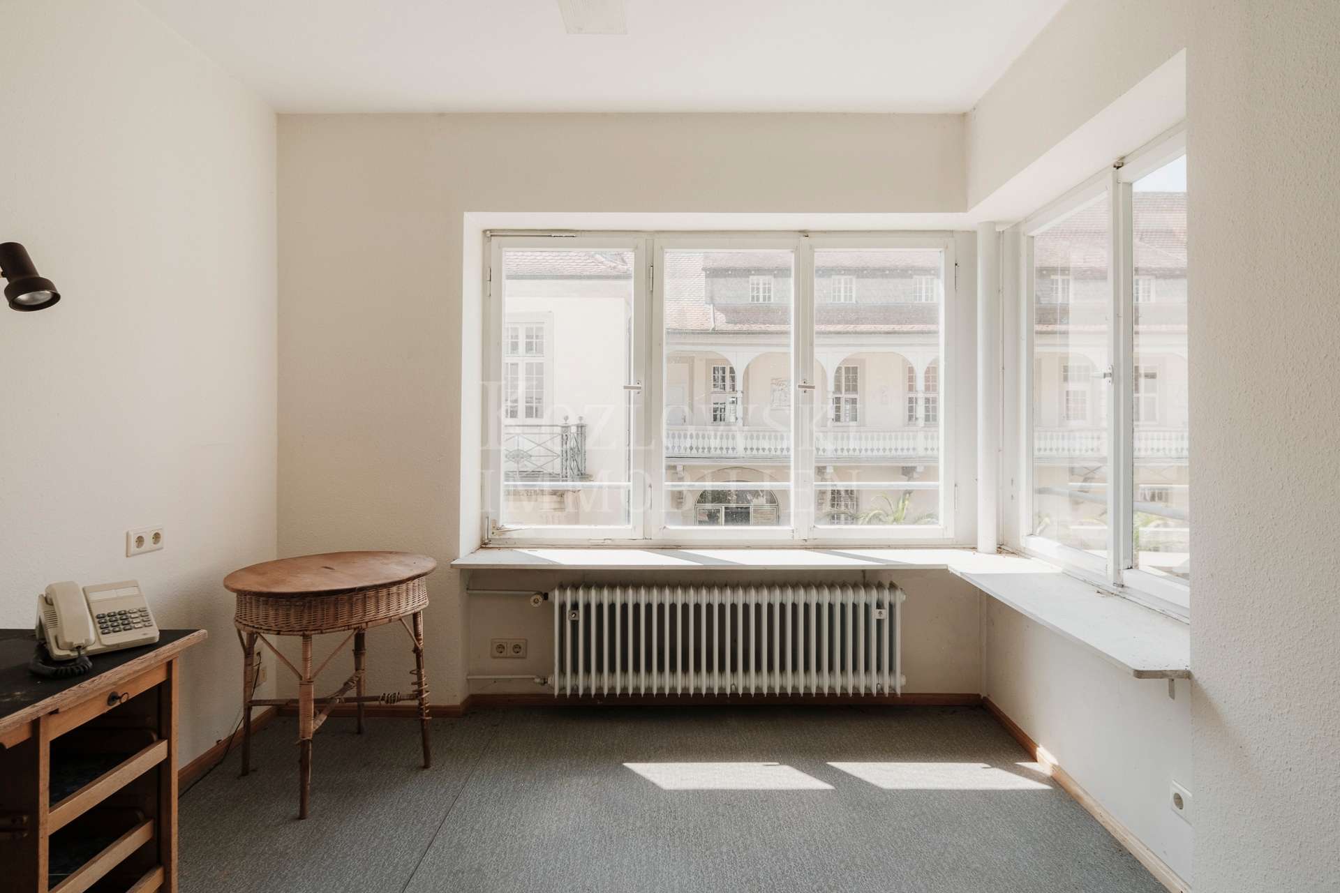 Zimmer mit Klosterblick